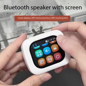 Portable Multifunctional Bluetooth Speaker Music Photo Album Alarm Clock Call Timer/calculator Weather Calendar Boombox