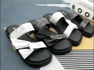 JANITRA OFFICIAL SHOP Melva Sandal Platform Wanita Suat Kanvas Model Korean Style