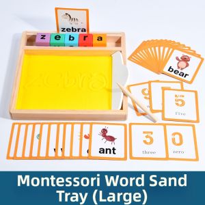 Educational Sand Writing Toy for Kids Montessori Sand Tray