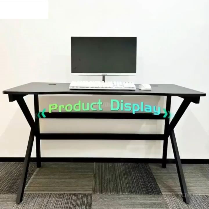 Elegan Home Meja Gaming Karbon Serat Meja gaming Meja komputer Meja