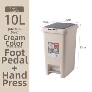 MEISITEKEKE | Compact Luxury Pedal Trash Can