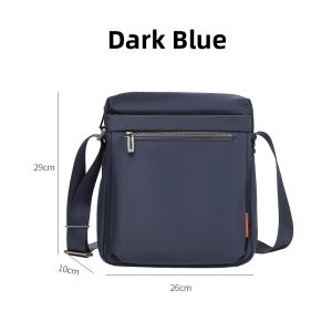 Waterproof Oxford Cloth Mens Crossbody Bag