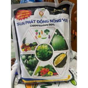 Phân bón vi lượng Sun phát đồng nông vui coppersunfate 99% (1kg)