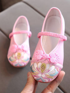 JIFANPAUL | Soft Sole Traditional Chinese Princess Childrens Shoes