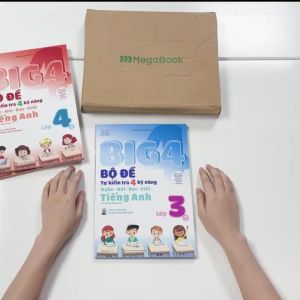 Sách BIG 4 - Bộ đề tự kiểm tra 4 kỹ năng Nghe - Nói - Đọc - Viết (Cơ bản và Nâng Cao) Tiếng Anh lớp 3 tập 1 - MGB
