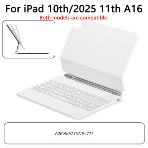 For Ipad Keyboard Case For Ipad 10th 11in 12.9in Magnetic Magic Keyboard Backlit Bluetooth Wireless Keyboard Ipad Accessories