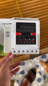 Bộ Remote Điều Khiển Từ Xa 3km 22kW - Bảo Vệ Chống Mất Pha Thông Minh Tải 1 Pha & 3 Pha Siêu Khỏe