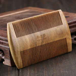 NIULAODIE | Lice Egg Removal Fine Toothed Green Sandalwood Comb