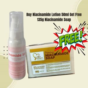 Buy Niacinamide Lotion 50ml Get Free SR Niacinamide Soap