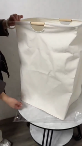 OutingSG-Foldable Dirty Laundry Basket Household Large-capacity Storage Basket with Handle