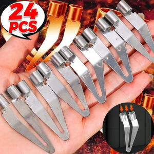 24Pcs Welding Repair Smooth Head 45° Elbow Soldering Repair Tool Electric Welding Iron Tip Kits Plastic Welding Iron Smooth Head