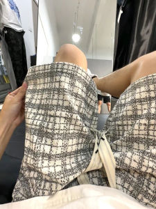 American Retro Plaid Mens Short Pants Summer Dyed Running Sports Thin Casual Loose Five-Quarter Mid-Pants Straight Leg