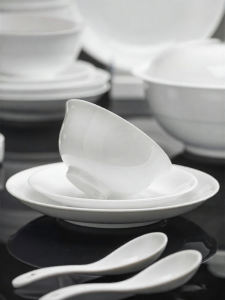 JINGDITAOCI | Bộ Dụng Cụ Ăn Bàn Sứ Tráng Men Nhiệt Độ Cao Elegance