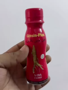 Minuman Tenaga Ginsin-Plus X-TRA 100ml | Ekstrak Ginseng Asli | Halal Malaysia | Tidak Bergas | Tenaga Segera & Stamina | Fokus Kerja | Sesuai untuk Pemanduan Bersenam Study & Aktiviti Harian