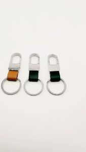 ZEO Leather Car Keychain Pendant Car Circle Buckle Personality And Creative Ornaments