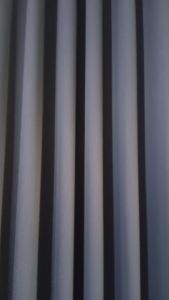 Gorden pintu kamar tirai polos jendela minimalis blackout import tebal model smokring