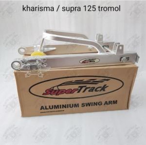 Swing arm lengan ayun supertrack kharisma supra 125 tromol stabilizer atas + as roda belakang