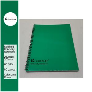Scribbles Spiral Big University Notebook One Notebook