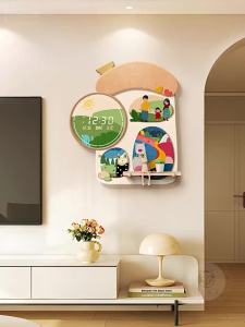 HAOJIUBUJIAN | Dopamine Style Creative Silent Wall Clock
