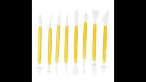 Bộ 8 Món Đất Sét Siêu Nhẹ Nhiều Màu Sắc - Bộ Dao Khắc Đất Sét Polymer Dụng Cụ Làm Bánh Fondant Dụng Cụ Gốm Sứ Bằng Nhựa Dành Cho Người Lớn (nam/nữ) Làm Đồ Gốm & Đồ Sứ