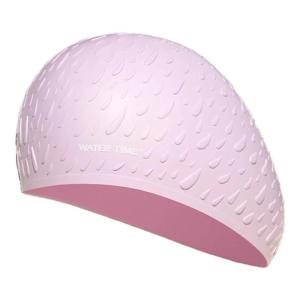 WATERTIME | Comfortable Silicone Long Hair Swim Cap Large