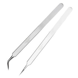 MECHANIC | Bent Extended Tip Tweezers for Precision Electronics Repair