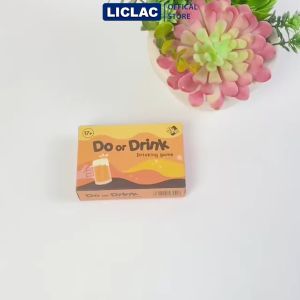 Bài DO OR DRINK 55 Lá giấy cứng cán màng - Drinking Game dành cho nhóm bạn Boardgame Bài Nhậu