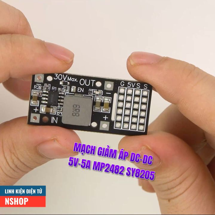 Sy8205 Arduino Mạch giảm áp DC-DC 5V-5A MP2482 SY8205 | Lazada.vn
