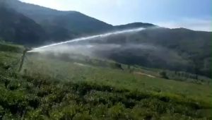 Sprinkler Big Gun 1.5 Inci Sprinkler Pertanian Alat Siram Impact Rain Air Untuk Kebun Ladang Debu