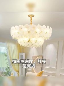 French Luxe Crystal Chandelier Simplistic