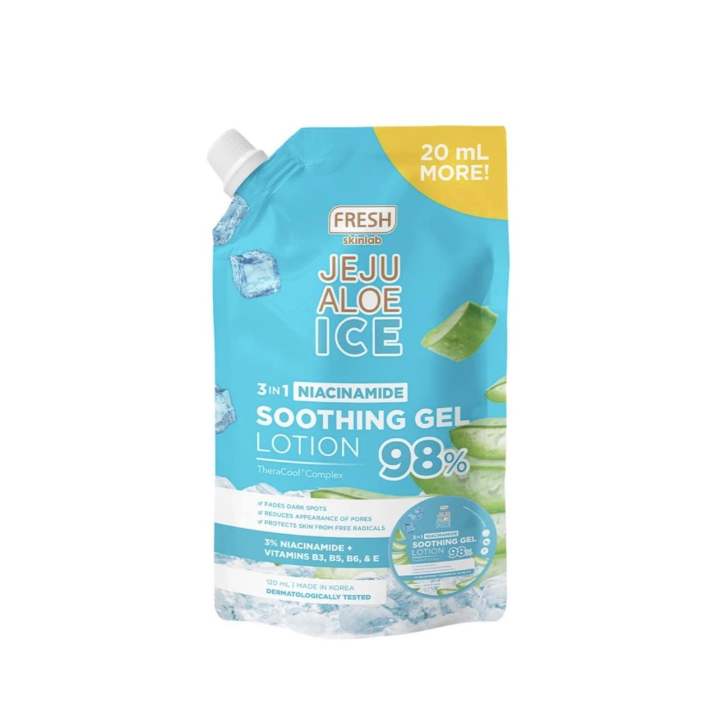 Fresh Skinlab Jeju Aloe Ice Gel Lotion 120ml | Lazada PH