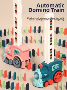 WANWEI | Educational Domino Train Toy Electric Automatic