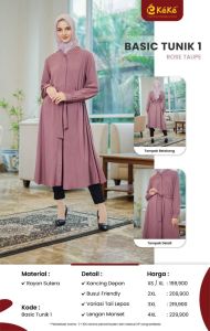 Atasan Tunik Tunic Basic 01 By keke