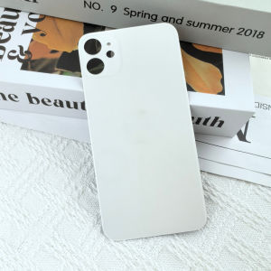 Back Cover For iPhone 11 Replacement Rear Glass Housing Cover Battery Door Back Panel With Camera Hole Multi‑Colors Repair Parts