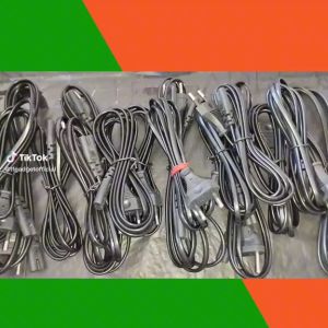 BestPriceShop Kabel power tape tipe angka 8 kabel power ps kabel radio tape kabel power ac cord