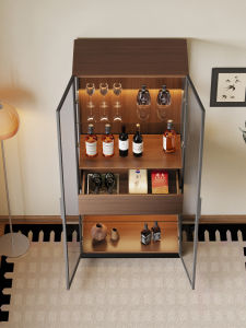 High-end Glass Art Storage Cabinet