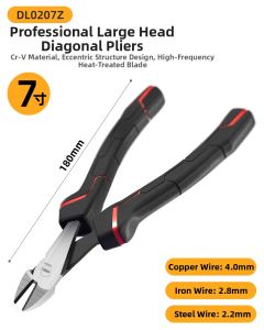 deli | Electrician Dedicated Slanted Mouth Pliers 6 inch
