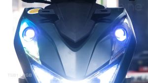 LAMPU SEIN PROJECTOR LENS DRL RGB ALIS BONUS SAKLAR BEAT DELUXE LUXIMOS LED TSB1