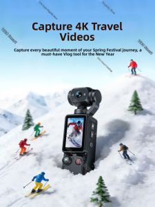 W&O | Portable 4K HD Vlogging Camera Anti-shake