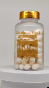 Glutathione blend 10000MG High-Quality Formula with FREE Vitamin C 60 Capsules Detoxifier & Antioxidant Supplement
