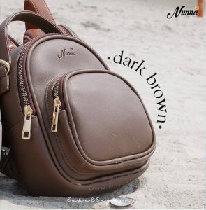 Tas Ransel Wanita Kekinian Tas Selempang Wanita Dewasa Premium Murah Tas Nunna Tas 2in1