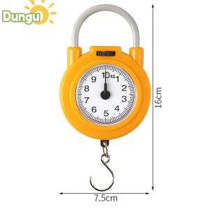 CMinYP 10kg xách tay treo cơ khí quy mô cá hành lý quy mô nhà bếp treo Độ chính xác cao kỹ thuật số cầm tay Mùa Xuân quy mô