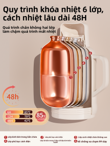 GIANXI | Bình Nước Cách Nhiệt Dùng Tại Nhà