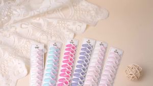 Girls Glitter BB Hair Clips Set Mini Bow Hair Barrettes Kids Solid Color Snap Hair Pins Hair Accessories 10Pcs/Card