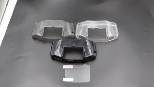 Transparent Housing Shell TPU Protective Cover For GBA Gameboy Advance Game Controller Soft Clear Case Sleeve With Screen Films