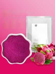 Pure Dragon Fruit Powder Baking Edible Ingredients Fruit Powder Instant Pastries Cake Milk Tea Shop Beverage Coloring Vegetable Fruit Powder