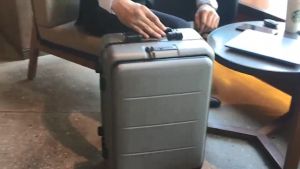 20"24"inch Women Rolling Luggage Travel Suitcase Case with Laptop Bag Men Universal wheel Trolley PC Box 18 cabin luggage Zipper or Aluminum Frame design
