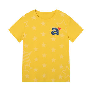 WILDAZI | American Retro Star Polka Dot Slim Fit T-shirt