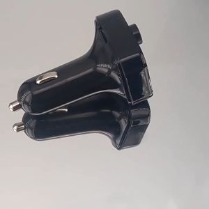 Penerima Bluetooth Mobil & Pemancar Modulator FM: Port Ganda 3.1 A & USB Ganda Multi-fungsi