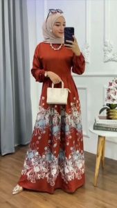 TERBARU GAMIS TWILL FLOY BUSUI SIZE S SAMPAI JUMBO